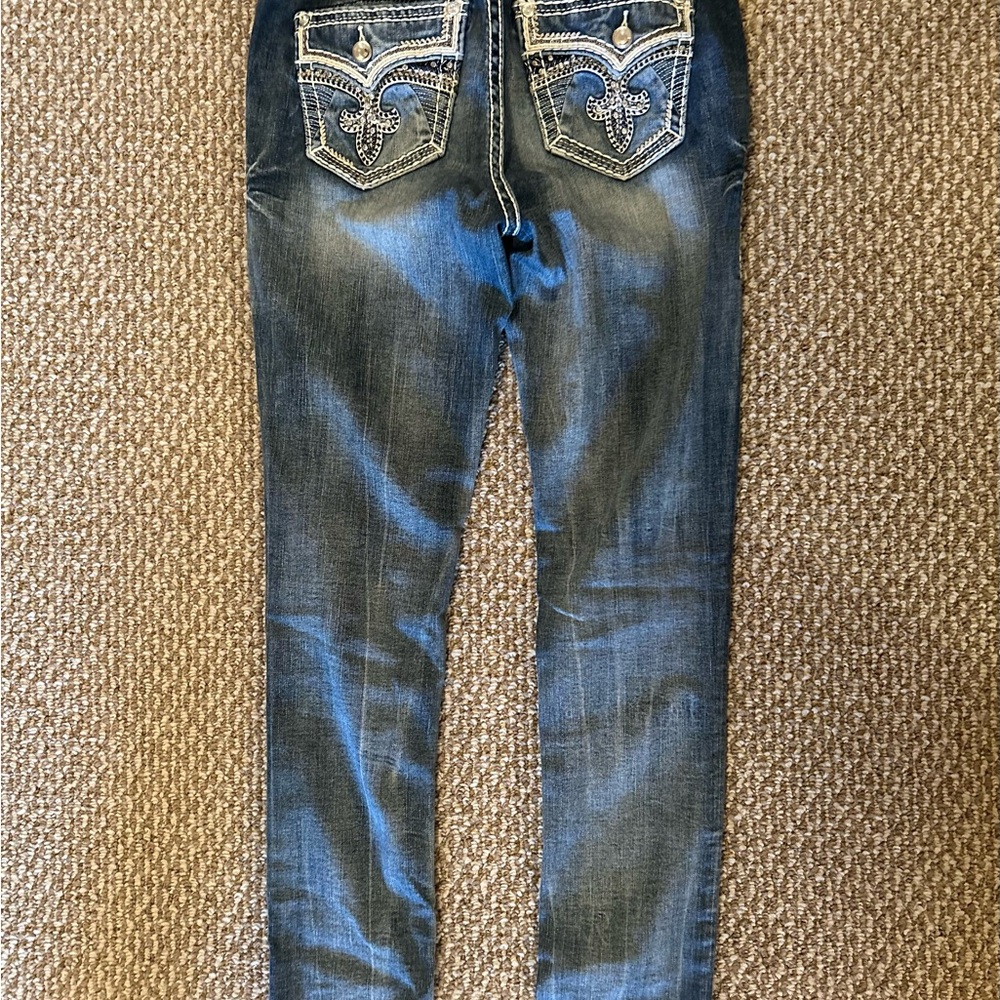 Rock Revival Blue Skinny Jeans